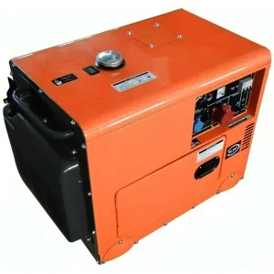 Gerador elétrico a diesel Zeppelin GZ7500ST 10 HP