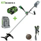 Battery-powered brushcutter Ego Power BC3801E-S