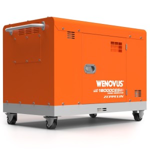 Gerador trifásico silencioso Zeppelin Wenovus 18000 15 kW