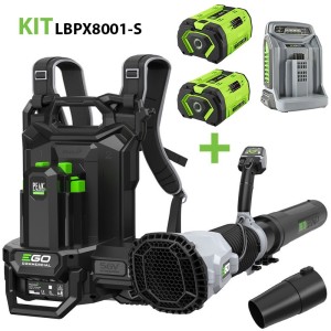 Soplador de mochila profesional a batería Ego Power LBPX8001-S