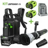Soplador de mochila profesional a batería Ego Power LBPX8001-S
