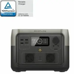 Gerador solar EcoFlow RIVER 2 Max 512Wh