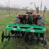 Grade de discos com tomada de força GEO ITALY DH 120 - 150 cm