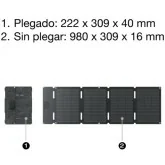 Gerador solar EcoFlow RIVER 3 UPS 245 Wh