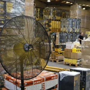 Ventilador de pie profesional Garland TURBO 30 P-V23 76 cm