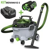 Battery Powered Solid/Liquid Vacuum Cleaner Ego Power WDV0901E-S