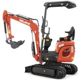 Mini-pelle Deleks M100SE Moteur Kubota D722 13,7 HP