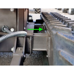 Mini-pelle Deleks M100SE Moteur Kubota D722 13,7 HP