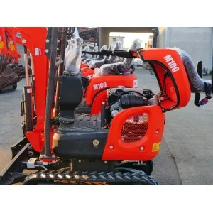 Mini excavator Deleks M100SE Kubota D722 engine 13,7 HP