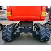 Mini escavadora Deleks M100SE Motor Kubota D722 de 13,7 CV