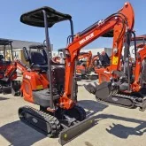 Mini excavator Deleks M100SE Kubota D722 engine 13,7 HP