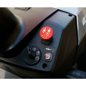 Trator corta-relva Anova TC98H com cesto de recolha de 240 L