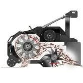 Shredder for vineyards and olive groves Zeppelin Top Ram HT