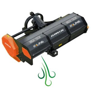 Shredder with offset rear outlet Zeppelin HT 1LINE