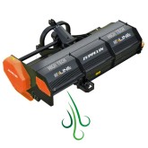 Shredder with offset rear outlet Zeppelin HT 1LINE