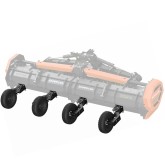 Kit de ruedas para trituradora Zeppelin