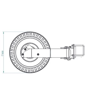 Kit ruota trituratore Zeppelin