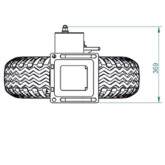 Shredder wheel kit Zeppelin