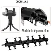 Pack Zeppelin Combinator folding shredder + reversible shredder