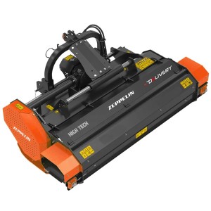 Trituratore a scarico laterale PTO Zeppelin Consegna HT