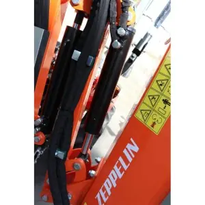 Brush cutter with hydraulic side arm Mini Loire Zeppelin 800 mm
