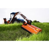 Roçadora hidráulica de braço lateral Zeppelin Grand Loire 100-140 HP