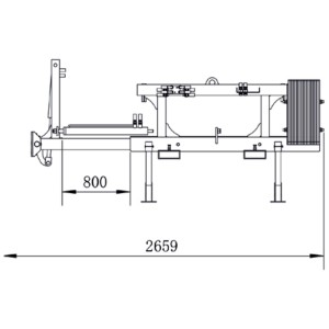 Front side pruner Zeppelin FRONT ZCutter for tractor