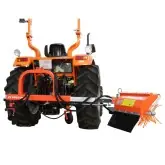 Telescopic shoot-removal support for vineyard Zeppelin 1 or 2 arms