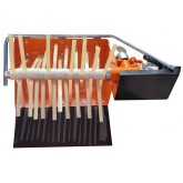 Supporto telescopico per decespugliatore per vigneto Zeppelin 1 o 2 bracci