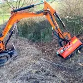 Brushcutting head with hydraulic pump Zeppelin