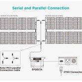 Cabo paralelo Ecoflow MC4 PARA PAINÉIS SOLARES