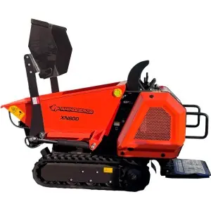 Minidumper Zeppelin Rhinoceros 800BS com caixa de elevação e pá