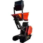 Minidumper Zeppelin Rhinoceros 800BS with lift-up box and shovel