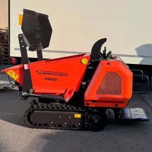 Minidumper Zeppelin Rhinoceros 800BS com caixa de elevação e pá
