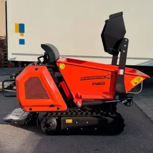 Minidumper Zeppelin Rhinoceros 800BS com caixa de elevação e pá