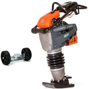 Pison compactación Husqvarna LT 6005 con ruedas