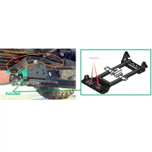Tondeuse frontale pour quad / VTT Geo Italy ATVL100 6,5 HP