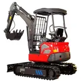 Miniexcavadora 2,3 Toneladas Hippopotamus 250 Diesel 20 HP