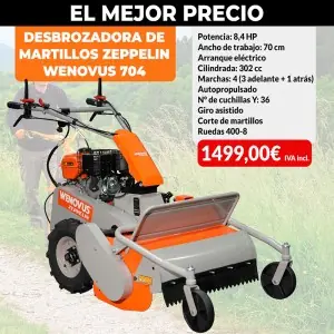 Desbrozadoras de Martillos