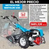 Cultivator Bertolini 413s Engine Honda GX340 10.7 Hp
