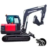 6-ton mini excavator Hippopotamus 600
