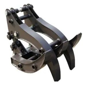 Krebsgreifer mit 360° Drehung für Minibagger Hippopotamus