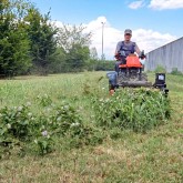 Multi-purpose tiller Deleks Zeus engine Loncin 420 cc