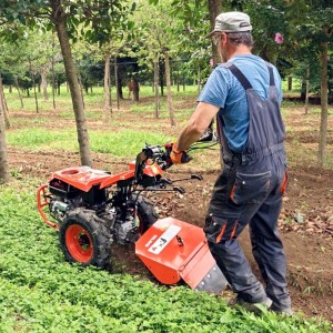 Motocultor multifunción Deleks Zeus motor Loncin 420 cc