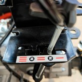 Motocoltivatore diesel polivalente Deleks Motore Zeus Kama 418 cc