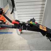 Multi-purpose diesel tiller Deleks Zeus Kama 418 cc engine