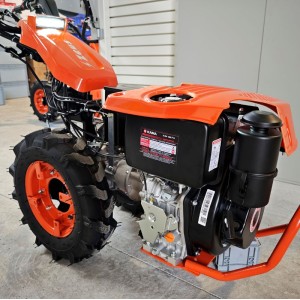 Motocoltivatore diesel polivalente Deleks Motore Zeus Kama 418 cc