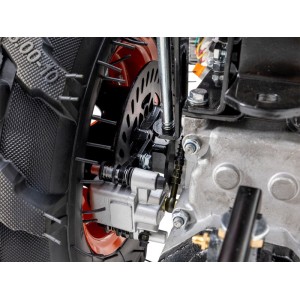 Motocoltivatore diesel polivalente Deleks Motore Zeus Kama 418 cc