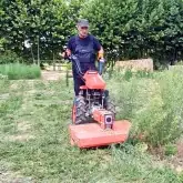 Motocultivador multifunções a diesel Deleks Motor Zeus Kama 418 cc