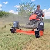 Motocultor multifunción diésel Deleks Zeus motor Kama 418 cc